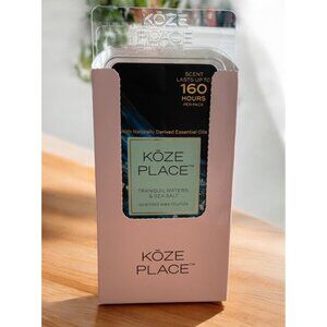 Koze Place Tranquil Waters & Sea Salt Scented Wax Rounds, 32 Count NEW